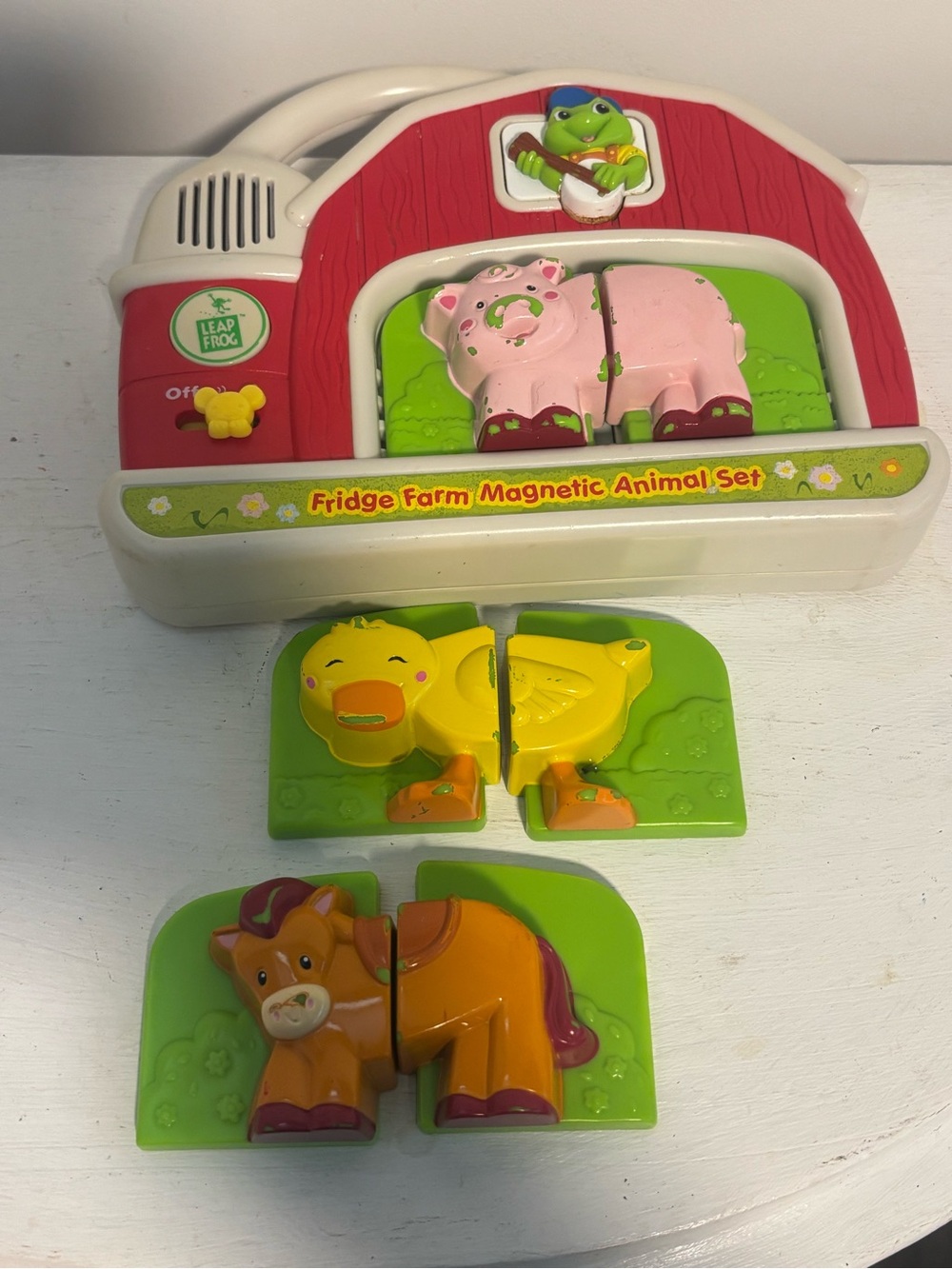 Leap Frog Fridge Farm Magnetic Animal Set